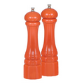 10" Autumn Hues Pepper/Salt Mill Set (Butternut)